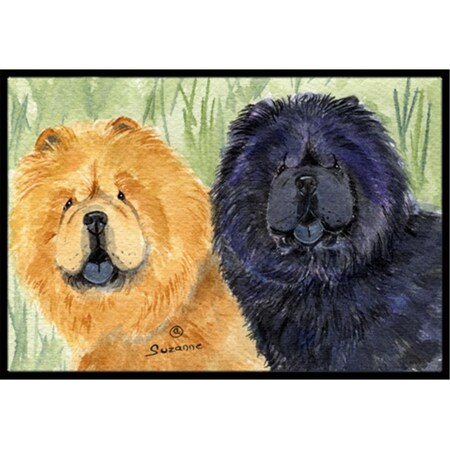 Micasa 18 x 27 in. Chow Chow Indoor Outdoor Mat MI55741